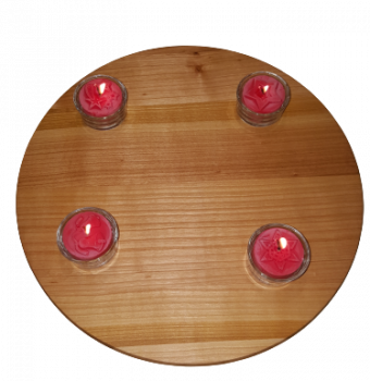 Adventsgesteck – Adventskranz - Kerzenteller